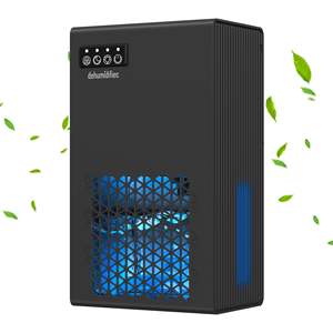 Deshumidificador Portátil Cobectal Smart Design para el Hogar, Tanque de Agua de 95oz, Negro, con Función de Apagado Automático, Silencioso, Eléctrico, para RV - Product Image 1