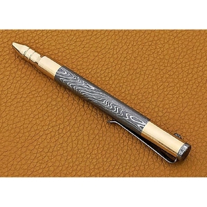 ปากกาหมึกซึมเหล็กดามัสกัสคลาสสิกสำหรับใช้ในสำนักงานพร้อมบรรจุภัณฑ์กล่องของขวัญขายดีปรับแต่งโลโก้ได้ตามต้องการ - Product Image 5