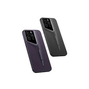 Coque Netzy SAFA Procase pour Apple pour iPhone 14 Pro Max, ultra fine, en caoutchouc rigide, protection de l'appareil photo, violet foncé brillant - Product Image 5