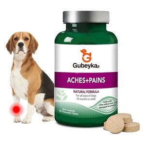 Compresse di integratori per anca e articolazioni per animali domestici con etichetta privata per cani aiutano ad alleviare i dolori muscolari e articolari e all'anca - Product Image 2