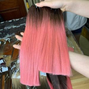 ผมแท้เรีมีแบบคู่สุดๆเครื่องจักรทำผมตรงสีชมพูคุณภาพสูงจากเวียดนาม - Product Image 4