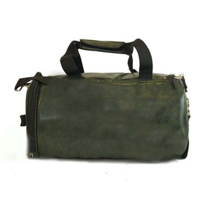 Sac de voyage en cuir pour homme Sac de voyage en cuir personnalisé Weekender Overnight Duffel Vacation Bag - Product Image 5