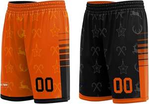 Maillot de basket-ball réversible pour hommes, uniforme de basket-ball personnalisé pour les jeunes, entraînement athlétique, chemises de sport - Product Image 5