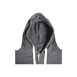 Logo d'usine personnalisé impression strass hommes veste à capuche avec poche Streetwear sweats à capuche zippés automne conception personnalisée sweats à capuche amples - Product Image 5