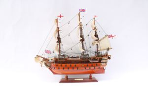 Modelo de Barco de Madera HMS VICTORY, Hecho a Mano, Pintado y Personalizado, Decoración para el Hogar, Año Nuevo Chino, Día del Padre - Product Image 2