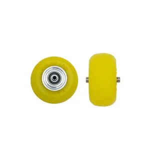 Top Product Made in Italy Roller Ski Wheels Spareparts PV74 with RATCHET Rubber Tire for Roller Skiing