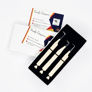 Pinzas de pestañas de diseño personalizado de alta calidad con logotipo de etiqueta privada Nuevas pinzas de extensión de pestañas de corazón Mejor precio sostenible - Product Image 5