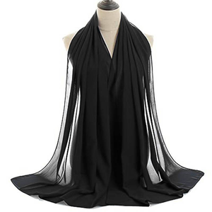 Caftan islamique modeste de haute qualité en Georgette noire et or brodée à la main fabricant indien à col haut musulman traditionnel - Product Image 4