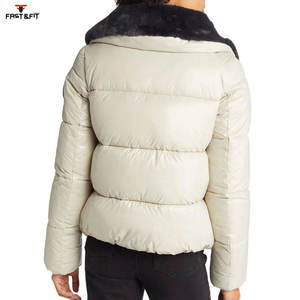 Meilleures ventes de vestes coupe-vent longues en coton imperméable et respirant pour femmes de grande taille avec logo personnalisé fabriquées au Pakistan - Product Image 4