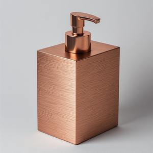 Dispensador de Jabón de Baño Elegante y Moderno de Lujo, Construcción de Acero Inoxidable Diseñado para un Uso Funcional, Detalles Pulidos - Product Image 6