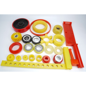 Polyurethane giấy ăn Con lăn PU giấy thức ăn Con lăn tùy chỉnh máy móc công nghiệp sử dụng Việt Nam Xuất xứ - Product Image 1