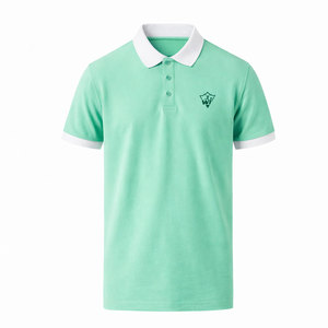 เสื้อโปโลผู้ชาย ผ้าแห้งเร็ว ระบายอากาศดี แขนสั้น เหมาะสำหรับกอล์ฟ ฝึกซ้อม ชุดลำลอง และสวมใส่สบายทุกวัน - Product Image 1
