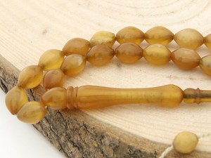 Ligero y exquisito cuerno de búfalo natural hecho a mano Misbaha con 99 cuentas de cuerno para ideas de regalo Eid a precio de mayorista - Product Image 6