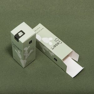 Boîte personnalisée pour les soins de la peau savon et baume Emballage de détail laminé brillant avec logo imprimé pour cosmétiques naturels - Product Image 3