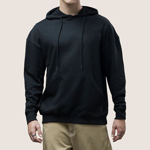 2025 hommes en gros surdimensionné à manches longues sweat à capuche 100% Polyester coton mélangé basiques hiver imprimé Design - Product Image 2