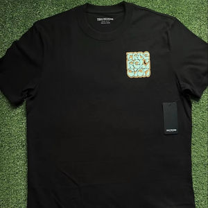 T-shirts décontractés à col rond pour homme, coupe ample, 100% polyester, tissu tricoté, imprimé numérique, séchage rapide, respirant, contrasté - Product Image 3