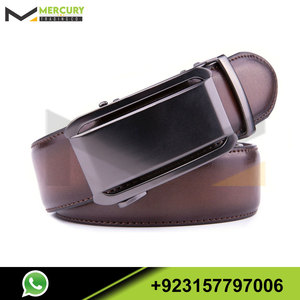 เข็มขัดหนังสำหรับผู้ชายชุดเดรสเข็มขัดอัตโนมัติสำหรับผู้ชายอุปกรณ์เสื้อผ้าปรับแต่งได้ - Product Image 6