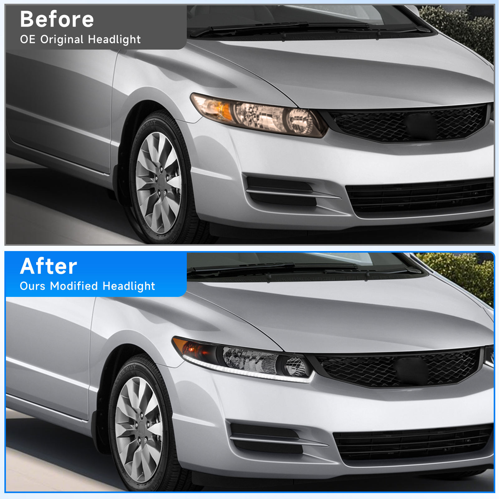 2003 honda accord cl7 chassis headlight