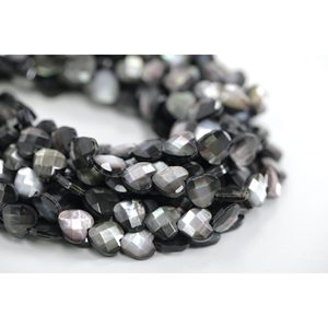 Perles en vrac en forme de cœur scintillant - Product Image 2