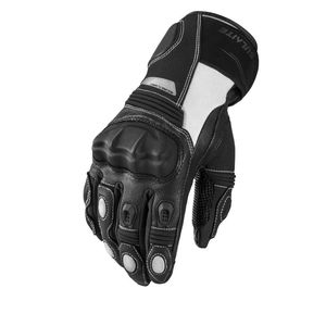 Gants de moto imperméables, longs et chauds pour l'hiver Gants de moto en cuir de course pour moto à écran tactile - Product Image 6