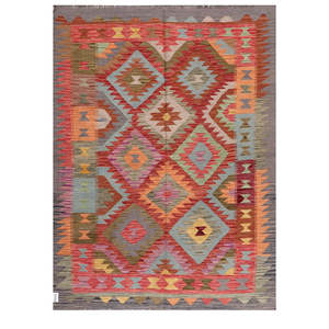 Alfombra Imaco Rugs Maimana Afganistán Kilim, Alfombra de Área de 199 x 150 cm - Product Image 1