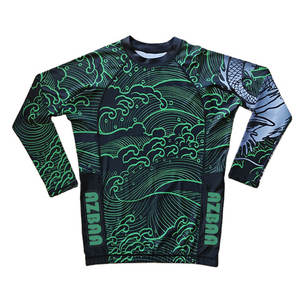 Ropa Deportiva Personalizada de Primera Clase, Gruesa y Suave, Rashguards de BJJ JIU JITSU, Tops de Entrenamiento - Product Image 3