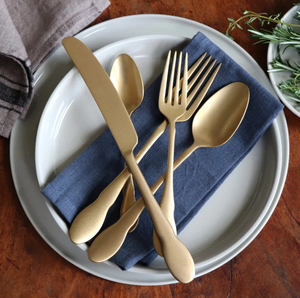 Ensemble de couverts en acier inoxydable au design antique vaisselle de table ensemble de couverts pour événement de mariage couteau à dîner cuillère fourchette décor de restaurant à la maison - Product Image 2