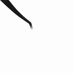 Premium Eyelash Tweezers Stainless Steel Curved Pointed Tip Beauty Makeup <b>Lash</b> Tweezers - Product Image 5