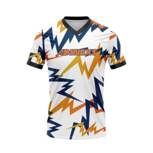 Botones de malla sublimada zip unisex tiro con arco partido Jersey camisa usa para equipo - Product Image 3