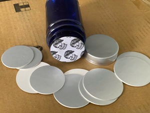 SAM LAN PE Foam Heat Resistant Air-Tight Induction Seal Liner Cap Seals Good Quality Lids Bottle Closures for Cosmetics - Product Image 2