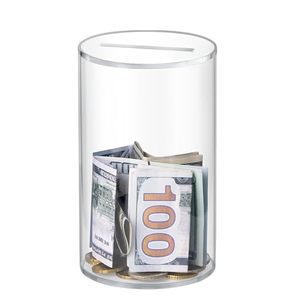 Caja de almacenamiento de dinero de acrílico transparente a precio de fábrica 2025, organizador de efectivo elegante y duradero para eventos, venta minorista y uso diario - Product Image 5
