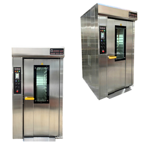 Good Quality <b>Rotary</b> Oven 16 Trays With Altuntop Trolley Baguette Motor 1Hp Oven Gas and Electric Kien an Manufacturer - Product Image 1