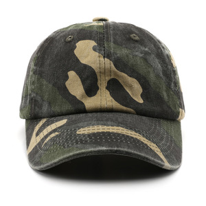 Săn bắn ngoài trời ngụy trang rừng hat Camo lá thể thao Mũ bóng chày Mũ 6 Bảng Camo Mũ bóng chày - Product Image 2