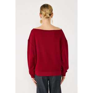 <b>Leopard</b> <b>Print</b> Lip <b>Print</b> <b>Sweatshirt</b> - Product Image 5