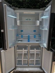 Refrigerador Americano de 4 Puertas con Congelador Superior, Integrado con Energía Solar/Batería, para Autocaravanas, en Oferta a Precios Moderados - Product Image 6