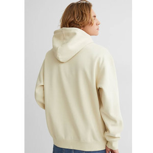 Sudadera con capucha para hombre al por mayor, 100% algodón, con media cremallera, hombros caídos, corte holgado y extragrande, personalizada OEM - Product Image 1
