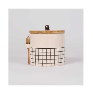 Ustensiles de cuisine en métal forme carrée écrous serveur avec couvercle qualité exclusive taille personnalisée chocolats boîte de service - Product Image 5