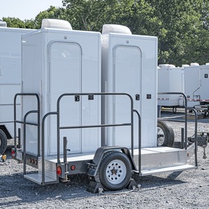Toilettes portables de conception moderne, salle de bain mobile préfabriquée extérieure en panneaux sandwich, garantie 5 ans, durable, pour écoles et parcs, à vendre - Product Image 4