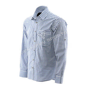 Chemise habillée décontractée pour homme, motif uni, Oktoberfest, 100% coton, manches longues, fermeture à un bouton, respirante, anti-froissement - Product Image 3
