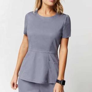 Tenues médicales d'hôpital pour hommes : Blouses et pantalons en toile écologiques et extensibles, uniformes chirurgicaux et d'infirmiers, ensembles personnalisables (couleur et taille) - Product Image 4