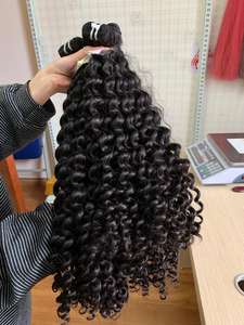 Offre Spéciale Brésilien Bouclés Vague Vietnamienne Cheveux Armure Bundles En Gros Cru Vierge Cheveux Extensions - Product Image 4