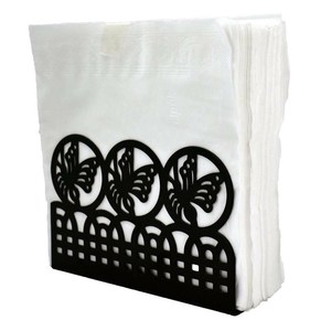 Porte-serviettes en papier de soie en métal autoportant comptoir de Table multifonction porte-boîte à mouchoirs en cuir PU avec papeterie - Product Image 2