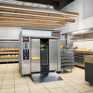 Commercial 6 Tray Rotary Oven Electric Gas Steam Bakery Bread Oven Large Capacity Easy Operation - Product Image 1