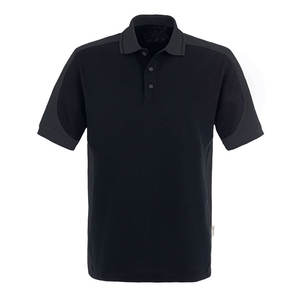 Polo para Hombre Slim-Fit Golf Deportes Liso Algodón Jersey Manga Corta Golf Camisa - Product Image 1