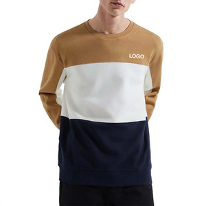 Sweat-shirts pour hommes en couleurs contrastées, prix bas, style streetwear décontracté pour l'hiver, en coton, nouveau design. - Product Image 2
