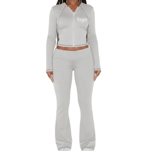 Vêtements de sport tendance hiver/automne 2026, vente en gros de survêtements pour femmes |   Emballage personnalisé avec logo |   Séchage rapide, léger |   Faible - Product Image 1