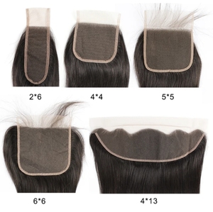 Perruque à fermeture sans colle HD indienne vierge crue cuticule alignée pour les extensions de cheveux humains de trame de génie - Product Image 5