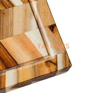 Planche à découper en bambou et bois d'acacia extra épais de qualité supérieure TaiMars - Product Image 5