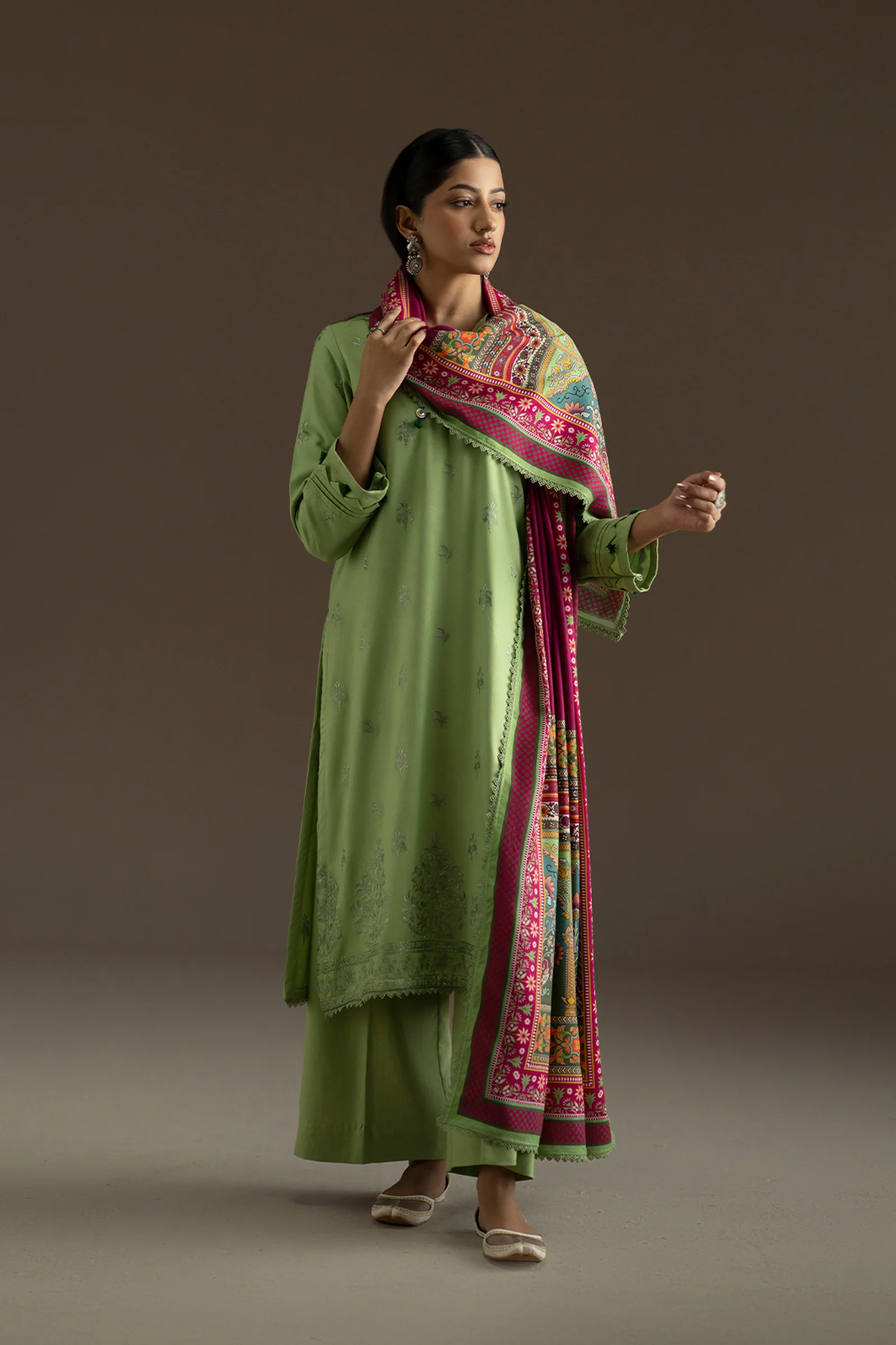 สีเขียว