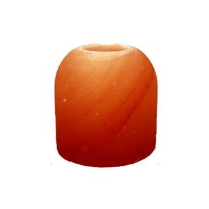 Portavelas con forma de bala de sal del Himalaya, portavelas con forma de bala de sal de roca rosa, portavelas con forma de bala de sal del Himalaya - Product Image 1